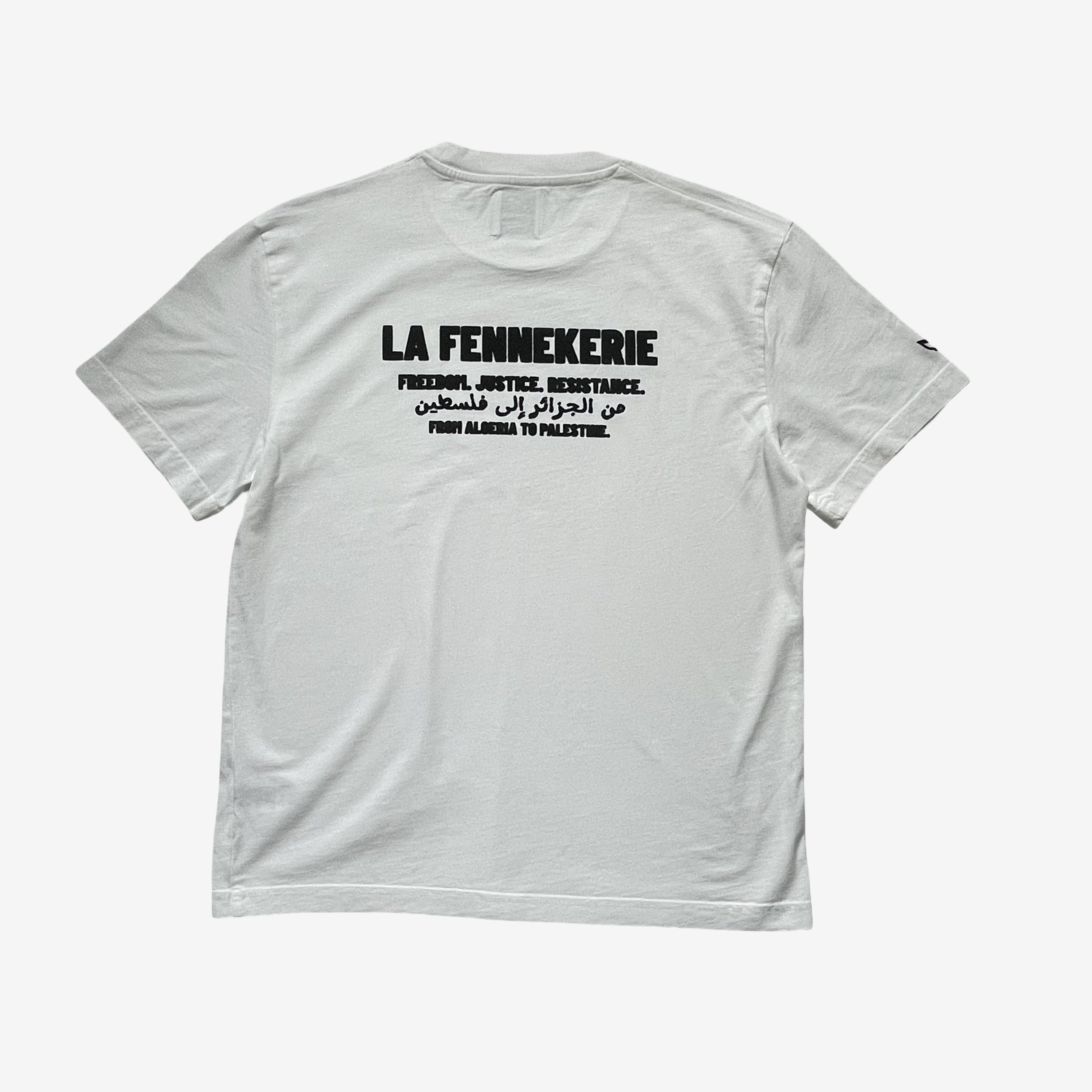 T-shirt Algerie Palestine dos
