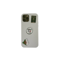 coque stickers en metal logo faf carte de l'algerie et passeport algerien