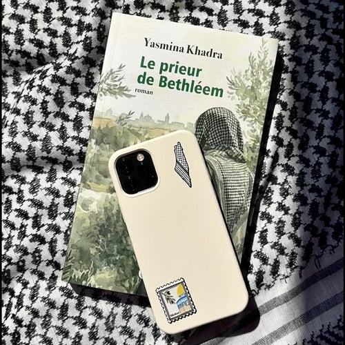 coque stickers en metal palestine, keffieh, livre palestine