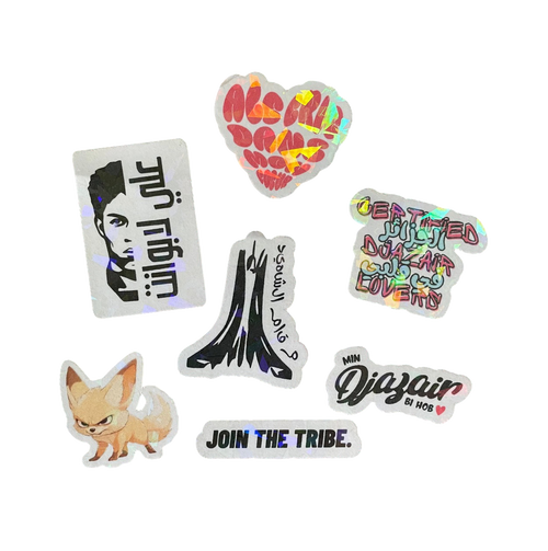 lot de stickers algerie