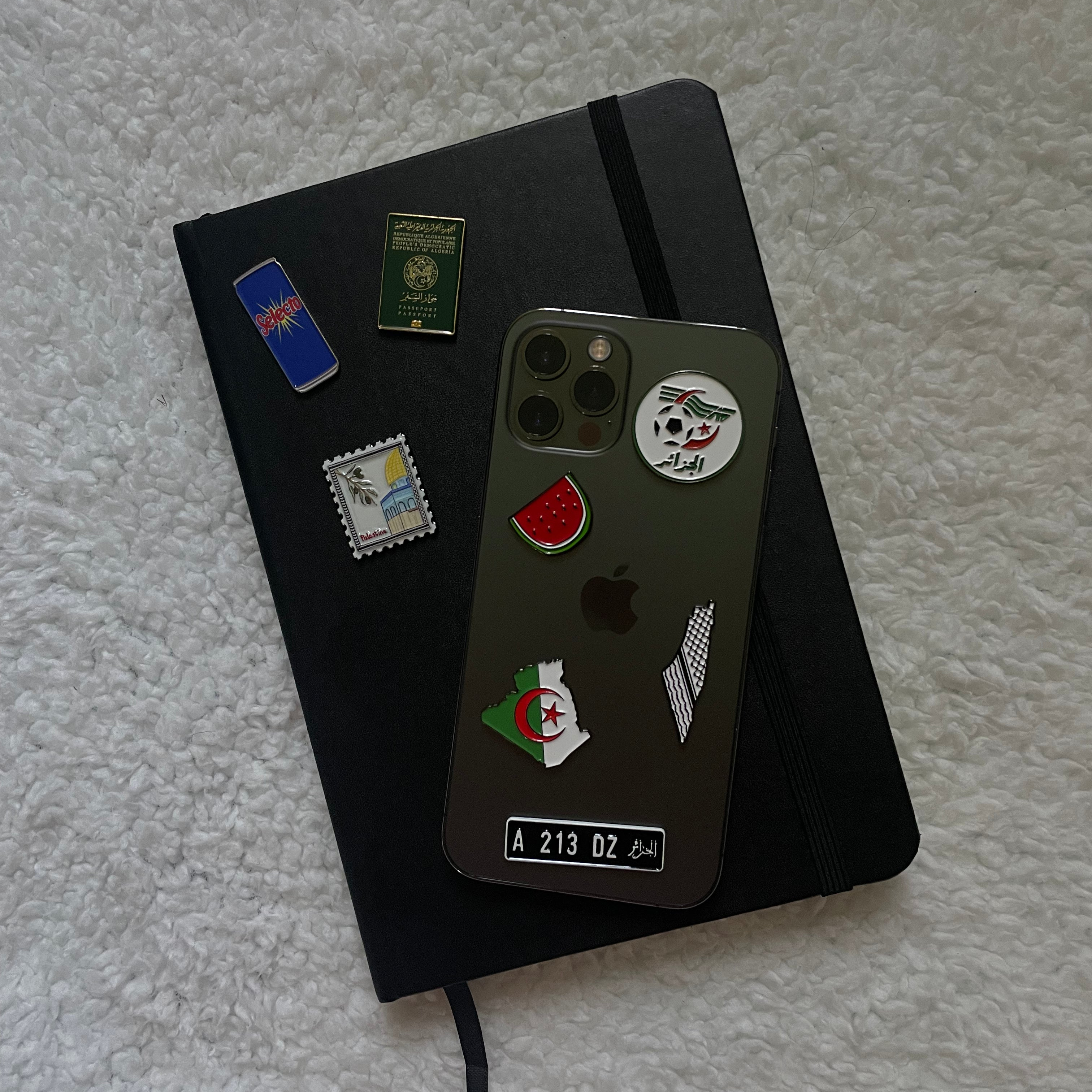 pack complet stickers en metal