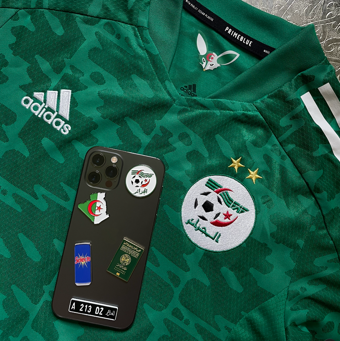 pack dzair stickers en metal algerie