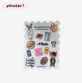Planche de 13 Stickers "Souvenirs du bled Al Baida mon amour"