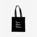 tote bag eat italian drive german marry algerian